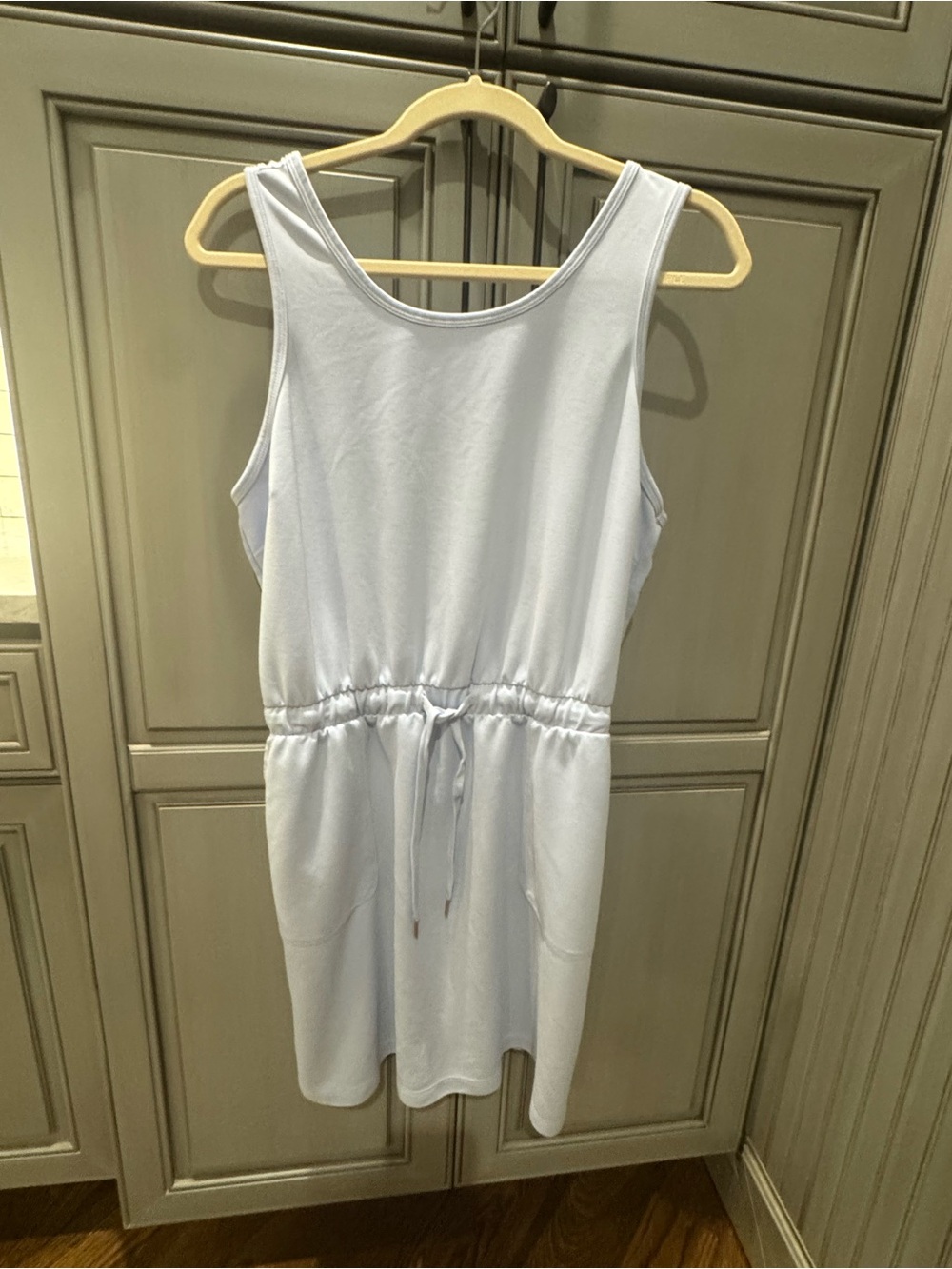 CALIA Light Blue Drawstring Tank Dress - Women